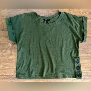 Banana Republic cropped cotton top